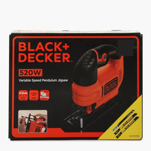 Load image into Gallery viewer, Black &amp; Decker Variable Speed Pendulum Jigsaw KS-701PE
