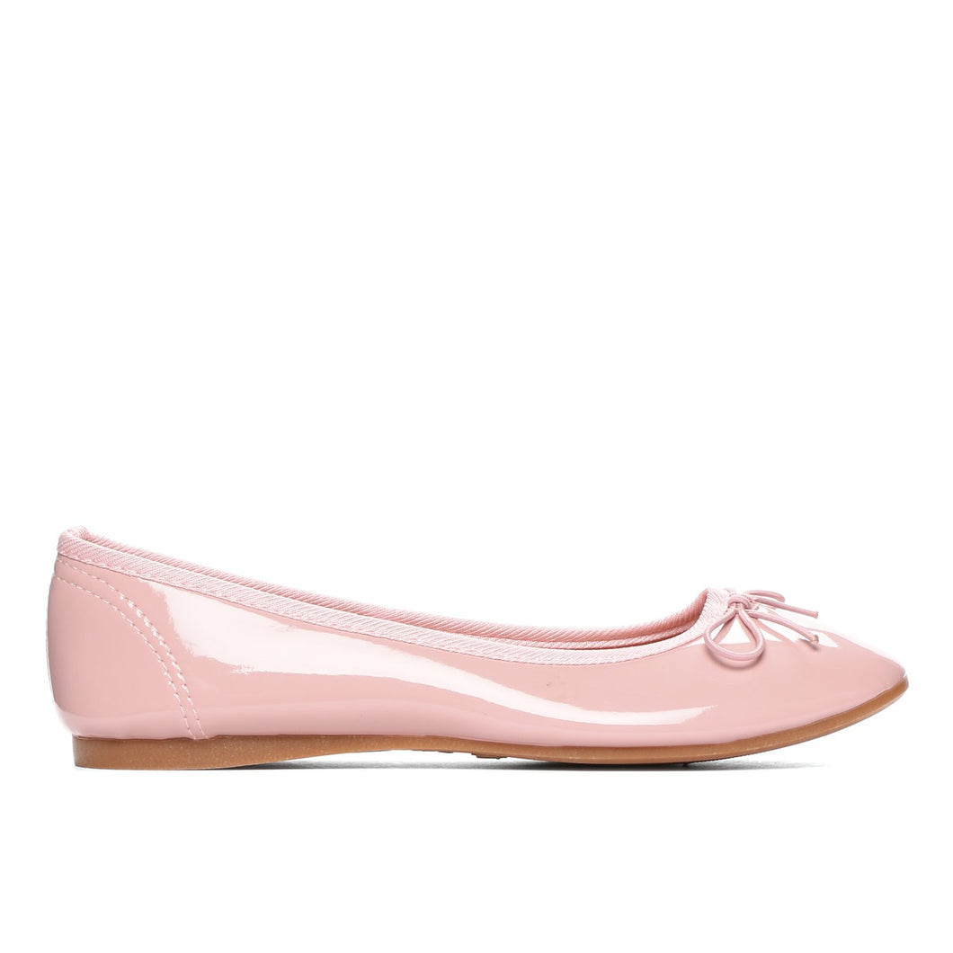 Solemate Ladies Grendha Ballet Flats in Pink