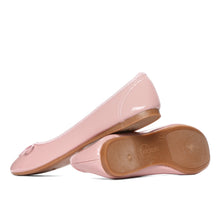 Load image into Gallery viewer, Solemate Ladies Grendha Ballet Flats in Pink
