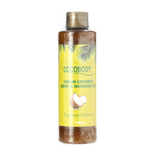 Load image into Gallery viewer, Cocobody Virgin Coconut Peppermint Scented Body and Massage Oil 125ml
