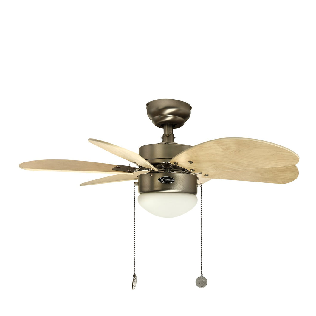 Westinghouse 30in./76cm Turbo Swirl Ceiling Fan (Light Maple)