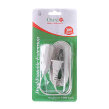 Load image into Gallery viewer, Omni Dual Portable Extension Cord WPP-303
