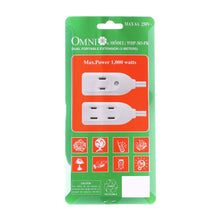 Load image into Gallery viewer, Omni Dual Portable Extension Cord WPP-303
