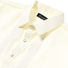 Load image into Gallery viewer, Exclusive Mens Half Open Polo Barong in Off White
