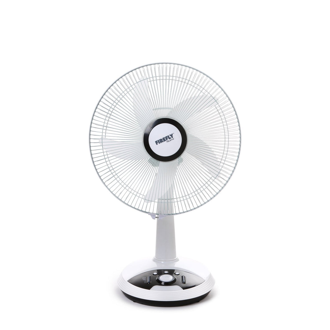 Firefly 14 In. Rechargeable Brushless Motor Floor Fan FEL6110