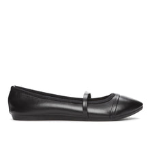 Load image into Gallery viewer, Solemate Ladies Wharton Ballet Flats in Black
