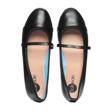 Load image into Gallery viewer, Solemate Ladies Wharton Ballet Flats in Black
