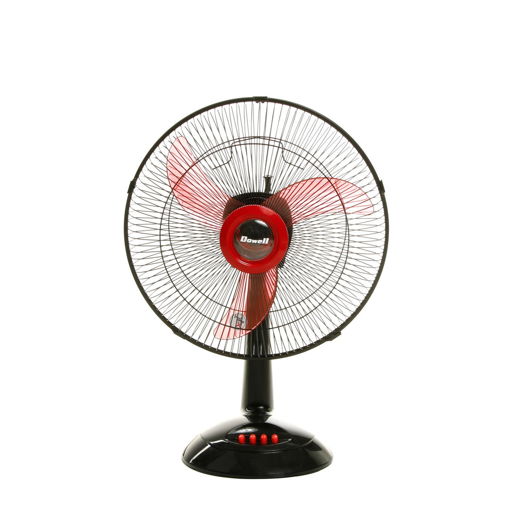 Dowell Desk Fan 16in. - Red