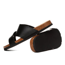 Load image into Gallery viewer, Milanos Men&#39;s Montez Sandals in Black
