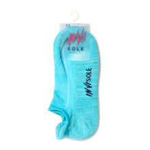 Load image into Gallery viewer, Burlington Ladies Invisole Ankle Socks in Turquoise
