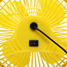 Load image into Gallery viewer, SM Accessories USB Desk Fan in Yellow
