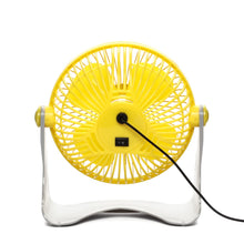 Load image into Gallery viewer, SM Accessories USB Desk Fan in Yellow
