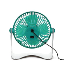 Load image into Gallery viewer, SM Accessories USB Desk Fan in Green
