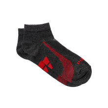 Load image into Gallery viewer, Puma Ladies Casual Ankle Socks in Gray and Red
