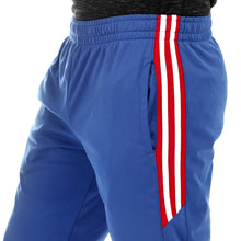 Load image into Gallery viewer, Bo Athletics Men&#39;s Tricot Track Pants in Blue
