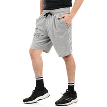 Load image into Gallery viewer, Bo Athletics Men&#39;s Terry Shorts in Light Gray
