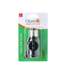 Load image into Gallery viewer, Omni Chain Pull Socket Switch E27-712-PK
