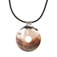 Load image into Gallery viewer, Khai Pearl Ladies Freshwater Pearl Pendant Necklace in Gray
