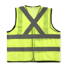 Load image into Gallery viewer, Super Tuff Reflective High Visibility Safety Vest in Neon Green
