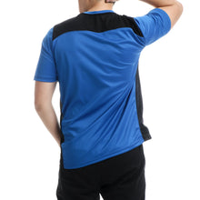 Load image into Gallery viewer, Bo Athletics Men&#39;s Panel Training Tee in Royal Blue
