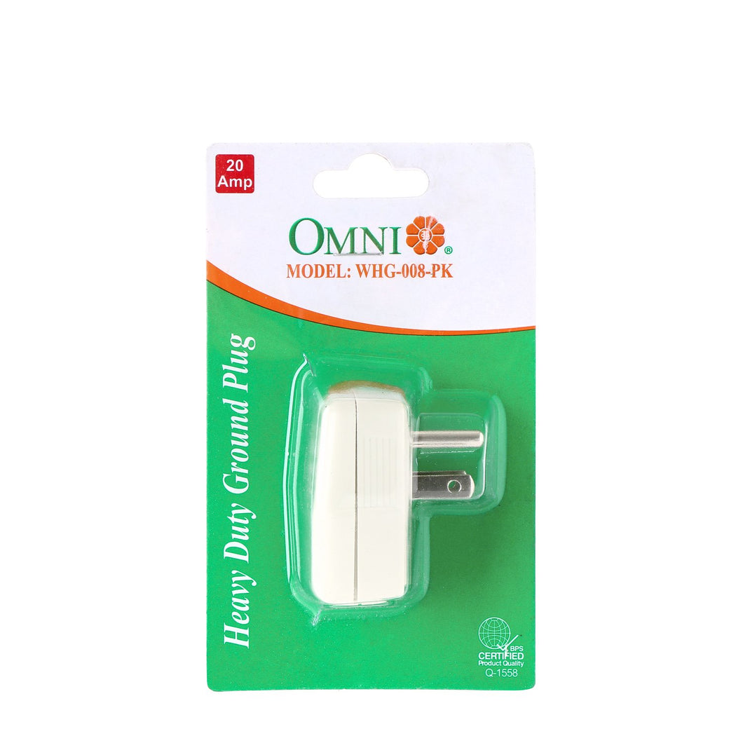 Omni Heavy Duty Ground Plug WHG-008-PK