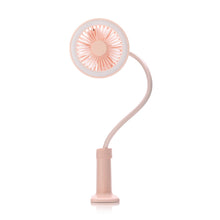 Load image into Gallery viewer, Rechargeable Clip-on Fan in Pink
