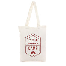 Load image into Gallery viewer, Travel Basic Leon Summer Camp Tote Bag in Red
