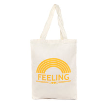 Load image into Gallery viewer, Travel Basic Leon Feeling Good Tote Bag in Yellow
