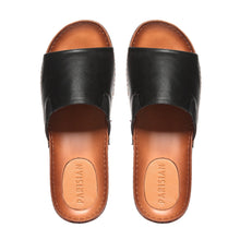 Load image into Gallery viewer, Parisian Basic Ladies&#39; Uni Sandals in Black
