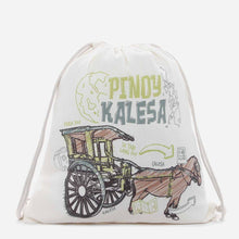 Load image into Gallery viewer, Kultura Ladies&#39; Pinoy Kalesa Drawstring Backpack
