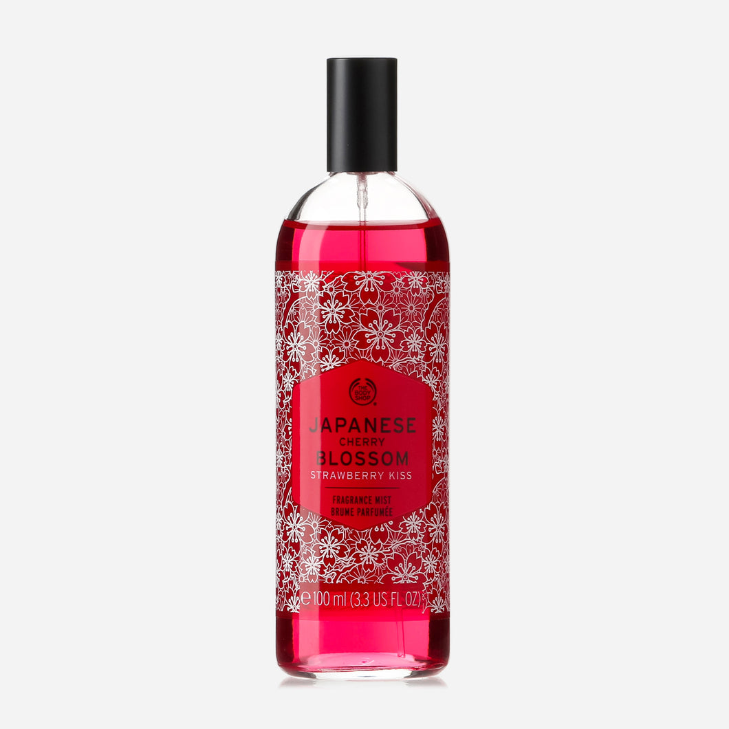 The Body Shop Japanese Cherry Blossom Strawberry Kiss Fragrance Mist 100ml