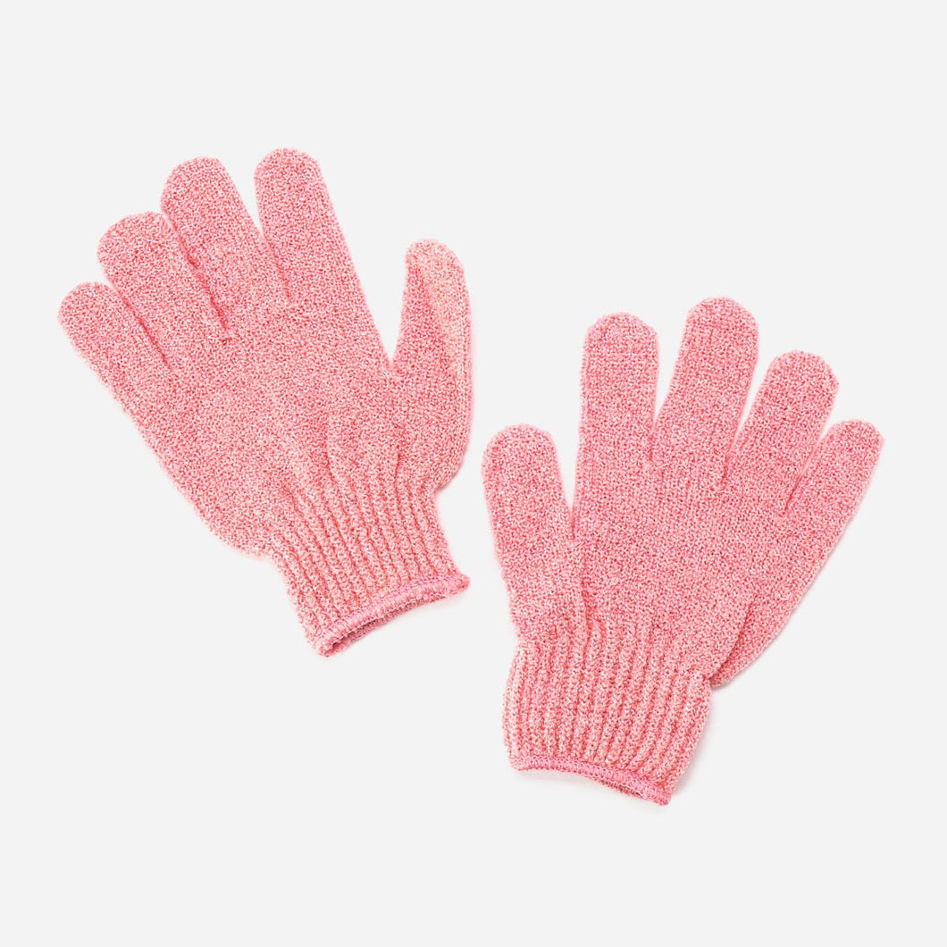 The Body Shop Exfoliating Bath Gloves - Pink