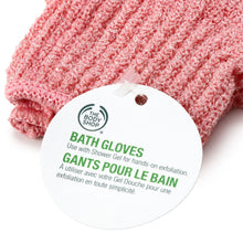 Load image into Gallery viewer, The Body Shop Exfoliating Bath Gloves - Pink
