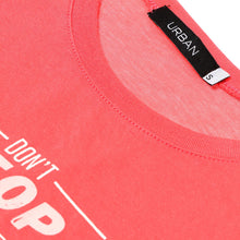 Load image into Gallery viewer, GTW Urban Girls Teens&#39; Don&#39;t Stop Until You&#39;re Proud Statement Tee in Pink
