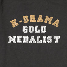 Load image into Gallery viewer, GTW Urban Girls Teens&#39; K-Drama Gold Medalist Statement Tee in Gray
