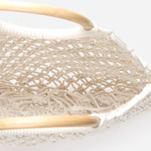 Load image into Gallery viewer, Tropiko by Kultura Ladies&#39; Macrame Net Hand Bag in Cream
