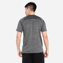 Load image into Gallery viewer, Bo Athletics Men&#39;s Marled Performance Tee in Gray
