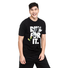 Load image into Gallery viewer, Bo Athletics Men&#39;s Run for It Performance Tee in Black
