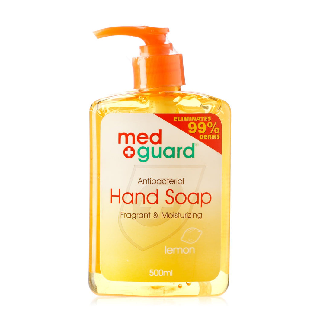 Med Guard Anti-Bacterial Lemon Hand Soap 500ml