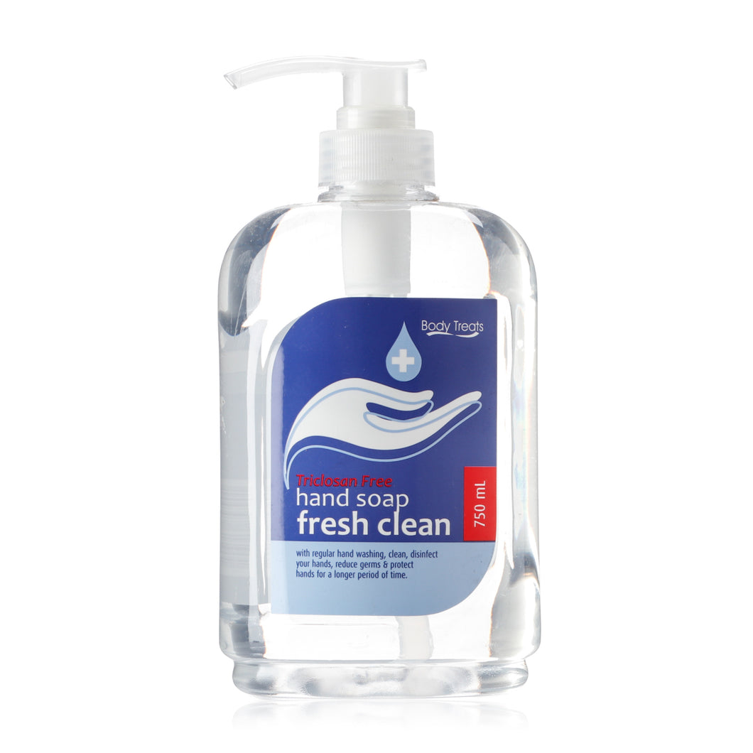 Body Treats Fresh and Clean Hand Soap 750ml