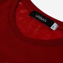 Load image into Gallery viewer, GTW Urban Girls Teens&#39; Higher Hopes Statement Tee in Maroon
