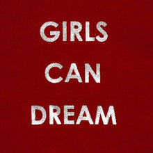 Load image into Gallery viewer, GTW Urban Girls Teens&#39; Girls Can Dream Statement Tee in Maroon
