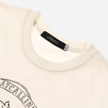 Load image into Gallery viewer, GTW Urban Girls Teens&#39; Catcallin&#39; Ain&#39;t Cute Graphic Tee in Off White
