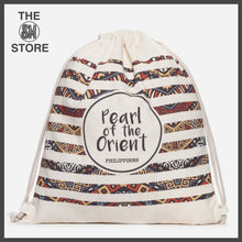 Load image into Gallery viewer, Kultura Pearl of the Orient Drawstring Backpack
