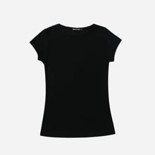 Load image into Gallery viewer, Baleno Ladies&#39; Basic Crew Neck Tee in Black
