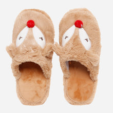 Load image into Gallery viewer, Cozzy Ladies&#39; Winter Bedroom Slippers in Beige
