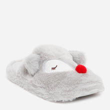 Load image into Gallery viewer, Cozzy Ladies&#39; Winter Bedroom Slippers in Gray
