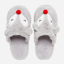 Load image into Gallery viewer, Cozzy Ladies&#39; Winter Bedroom Slippers in Gray
