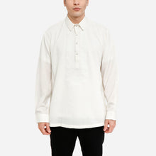 Load image into Gallery viewer, Exclusive Men&#39;s Casual Long Sleeve Barong in Off White
