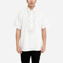 Load image into Gallery viewer, Exclusive Men&#39;s Casual Short Sleeve Embroidered Barong in Off White
